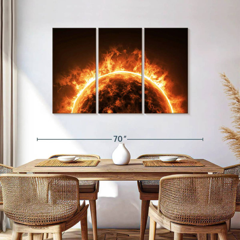 Oberle Solar, 36" H x 57" W