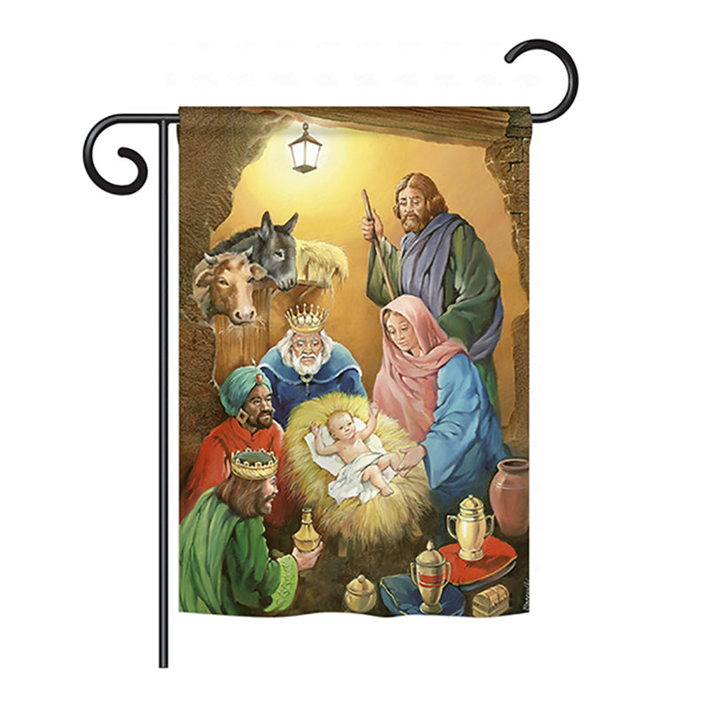 Double Sided Polyester Animal Garden Flag, 40" H x 28" W