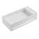 32 in. Wall-Mount Solid Surface Bathroom Sink with Built-in Towel Bar