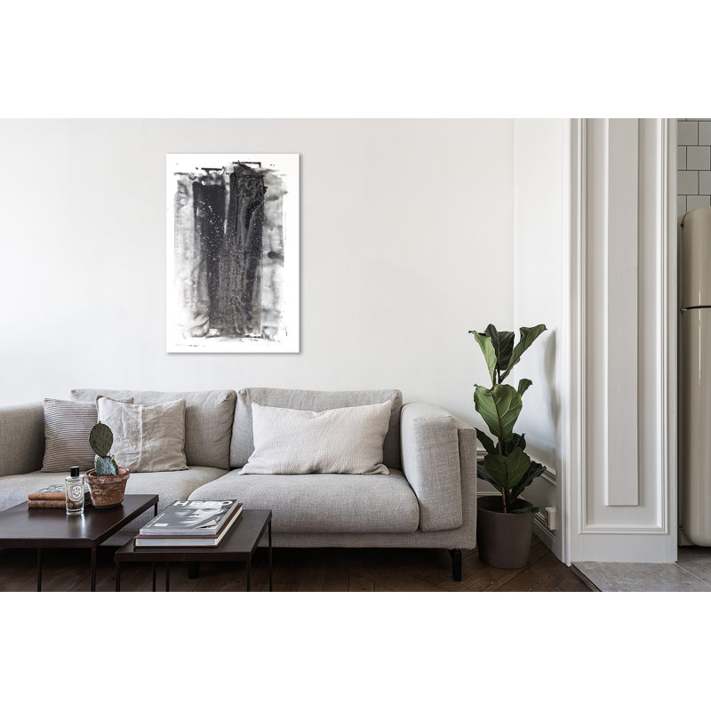 Black And White by Kent Youngstrom - Wrapped Canvas Painting, 76 cm H x 51 cm W