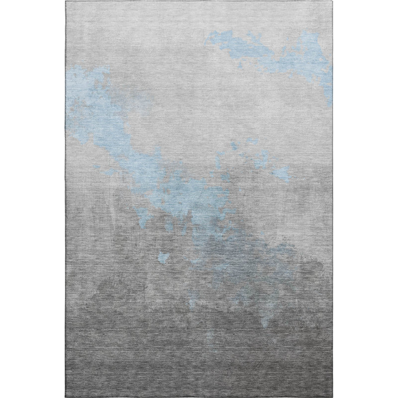 Premium Machine Washable Bennette AMF1881 Modern Rug, Rectangle 3' x 5'
