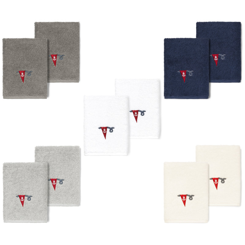 ETHAN Turkish Cotton Washcloth, Cream