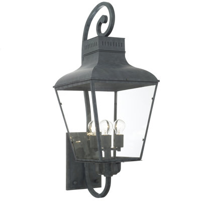 Applique murale d'extérieur en graphite 3 lumières Paonia