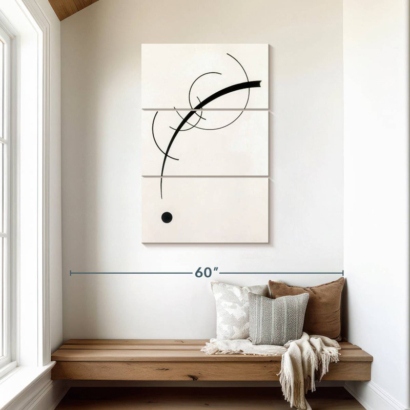 Free Curve To The Point, 45" H x 28" W