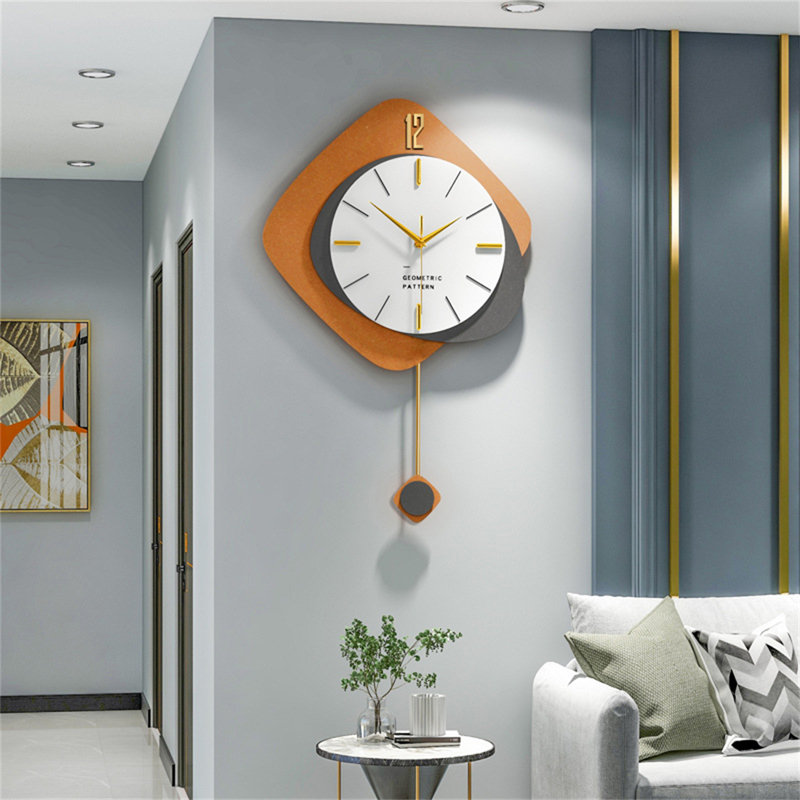 Horloge murale moderne et minimaliste - Décoration intérieure élégante, design épuré, matériaux de haute qualité