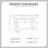 Rectangle Design Entryway Table With Pine Veneer-1811455886