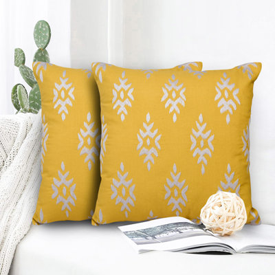 Housse de coussin 100% coton