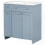 Armoire de rangement abondante avec 2 portes à fermeture douce-102557552