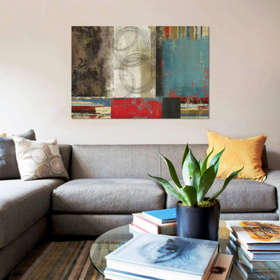 «Spheres and Stripes», impression sur toile