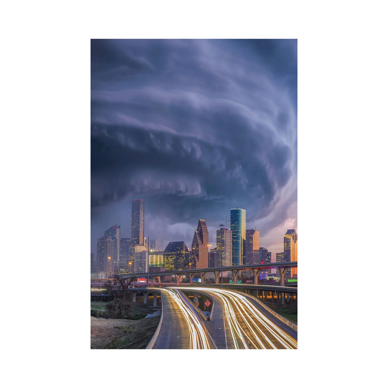 Houston Hurricane Laura by Brent Shavnore - Wrapped Canvas Print, 66.04 cm H x 45.72 cm W x 1.91 cm D