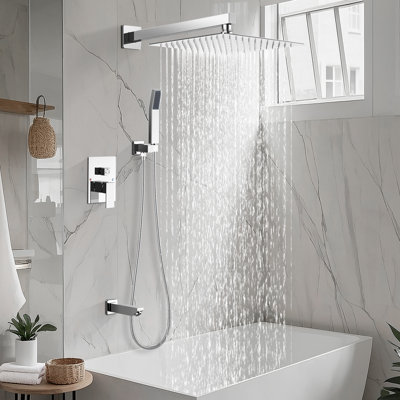 Complete Shower System with Rough in-Valve