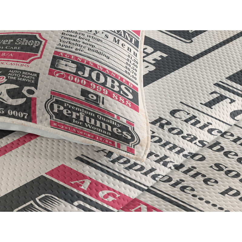 Farmhouse / Country Polyester Coverlet