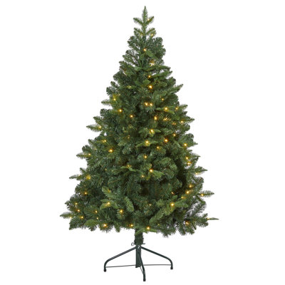 Lighted Artificial Christmas Tree
