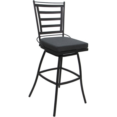 Gris anthracite - brun foncé - assise de 30 po