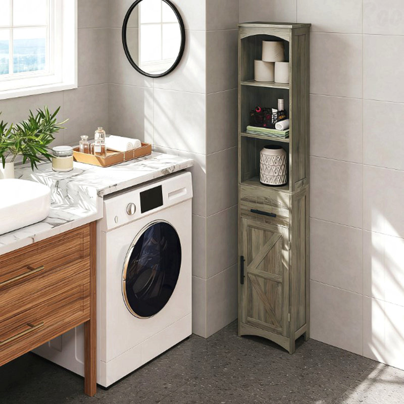 Armoire de rangement étroite étroite
