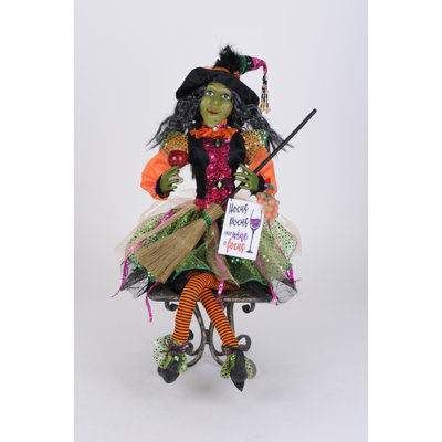 Glitzy Wine Witch