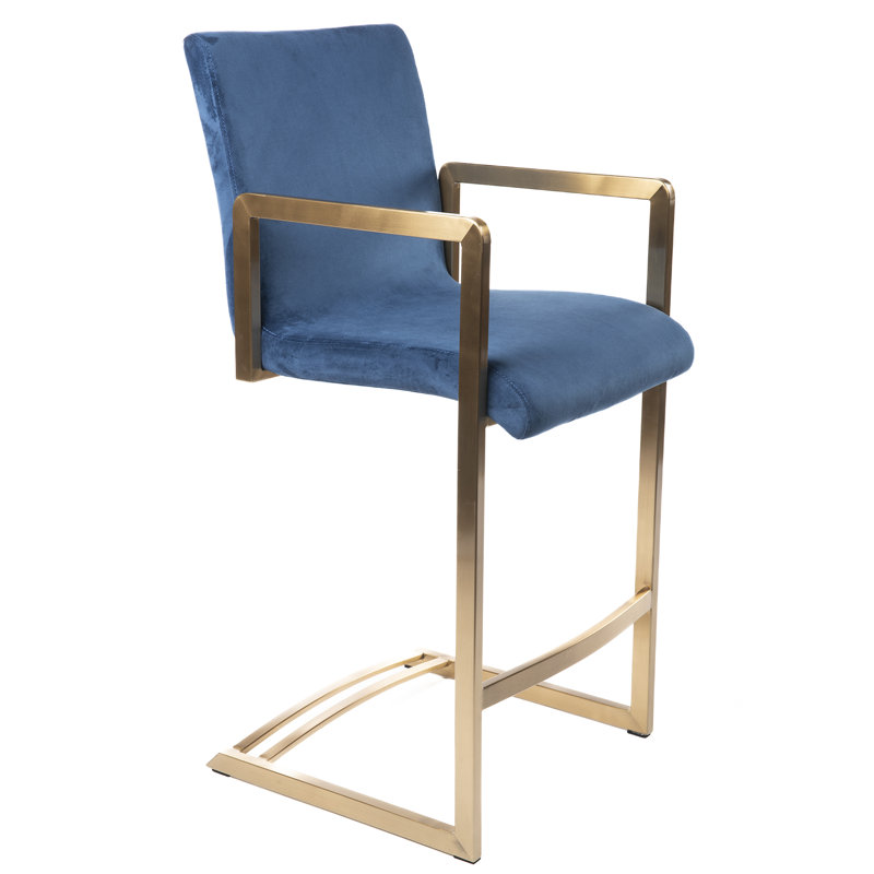 Tabouret de bar 26 po Archy, Bleu
