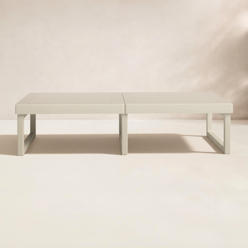 Table basse Lane, Taupe