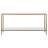 Hera 62'' Glass Top Console Table-595590063