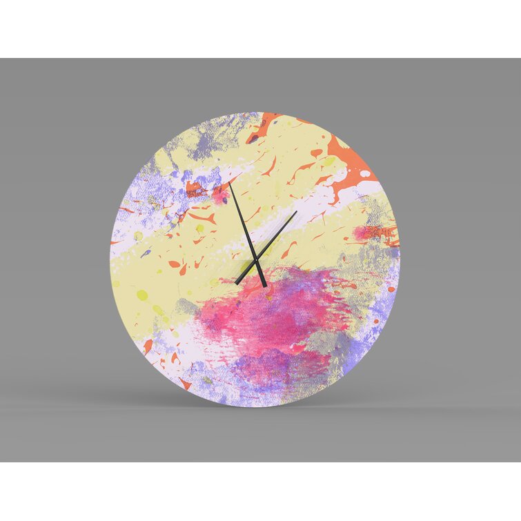 Ivy Bronx Renfrow Metal Wall Clock - Wayfair Canada