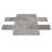 3x12 SILVER TRAVERTINE H/F & STRAIGHT