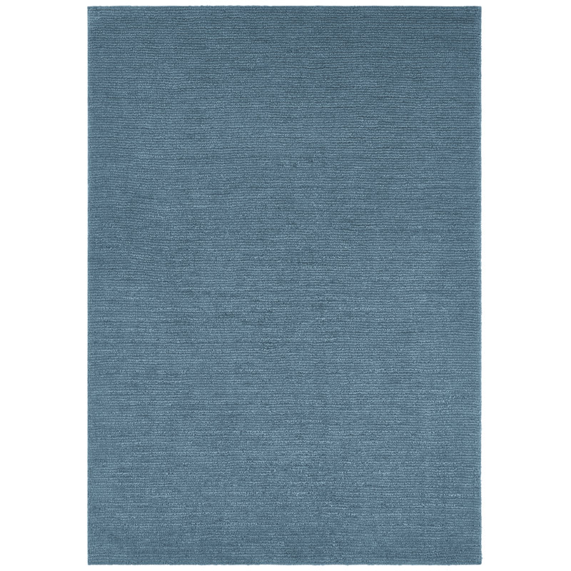 Cloud Tufted Blue Rug, Rectangle 80 x 150cm
