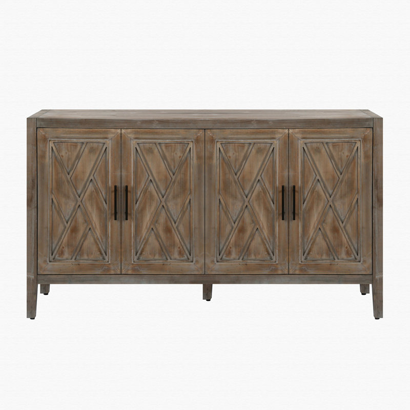Levania Accent Cabinet, Antique Brown
