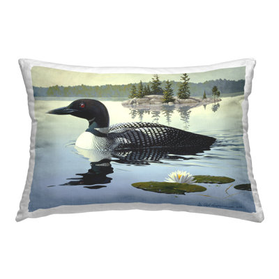 Coussin Duck & Pond Lily