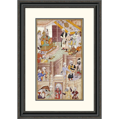 " Illustration To The Baburnama " by Khem Karan