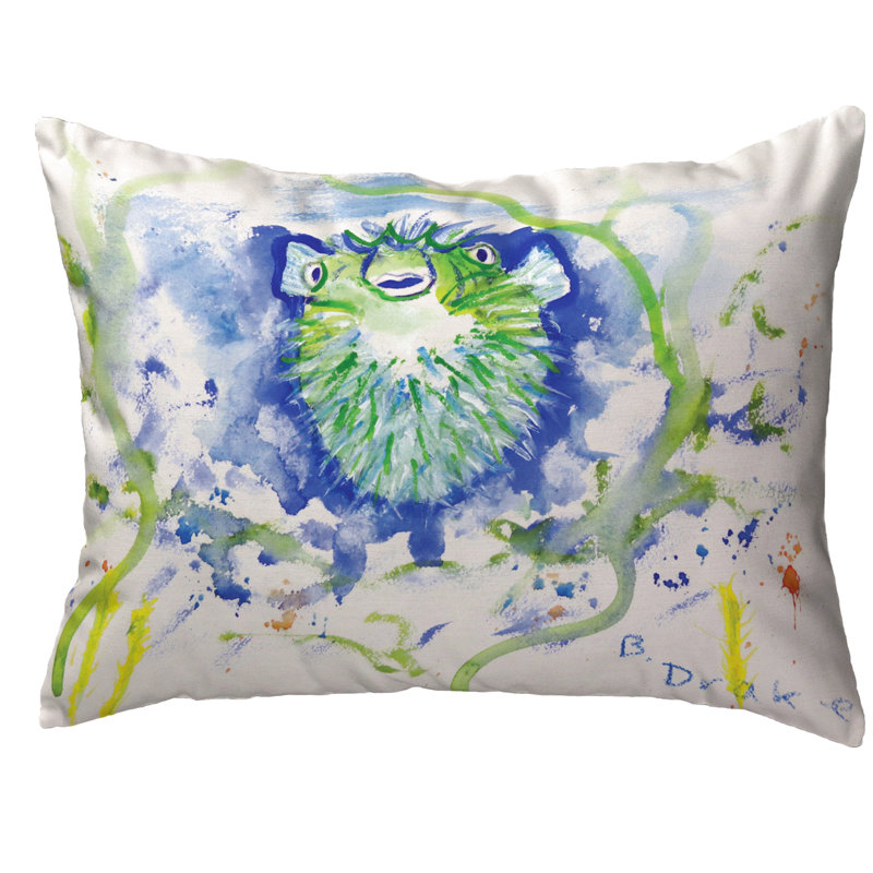  Coussin lombaire intérieur / extérieur Spiney Puffer, H 11 po x l 14 po x P 5 po