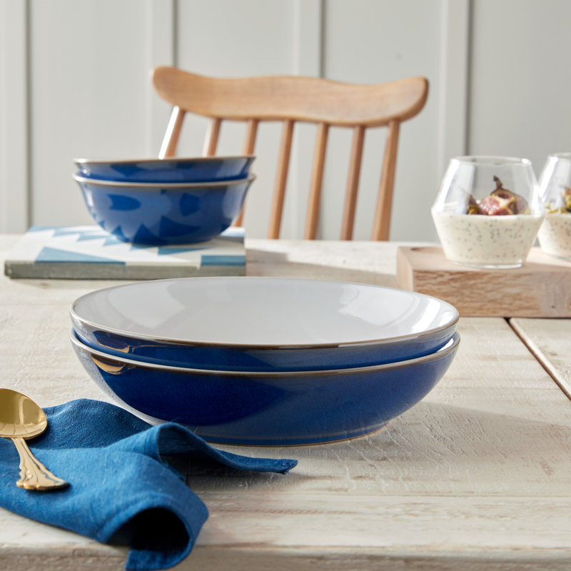 Denby Imperial Blue Pasta Bowls