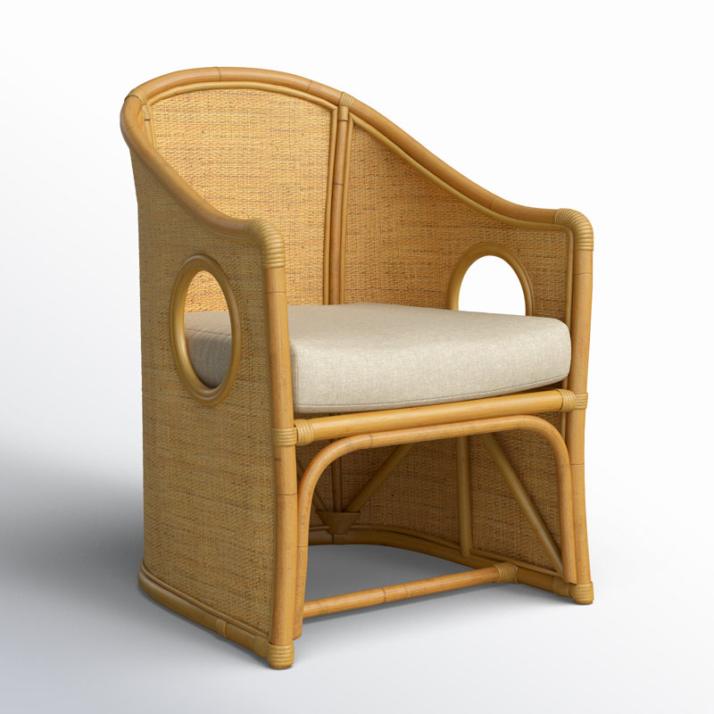 Iliad Wicker Patio Chair with Cushions