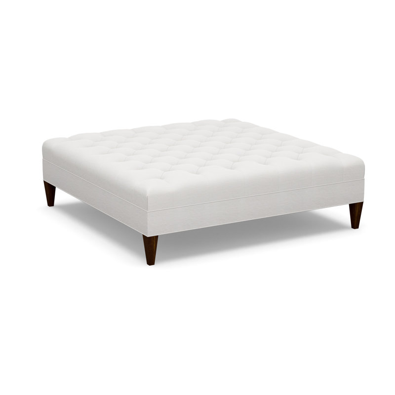 Square Ottoman, Walnut, 3906-73
