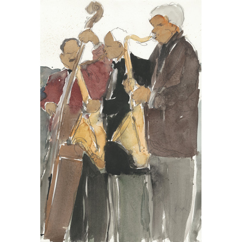 All Together Now II by Samuel Dixon - Wrapped Canvas Painting, 46cm H x 30cm W x 3.8cm D
