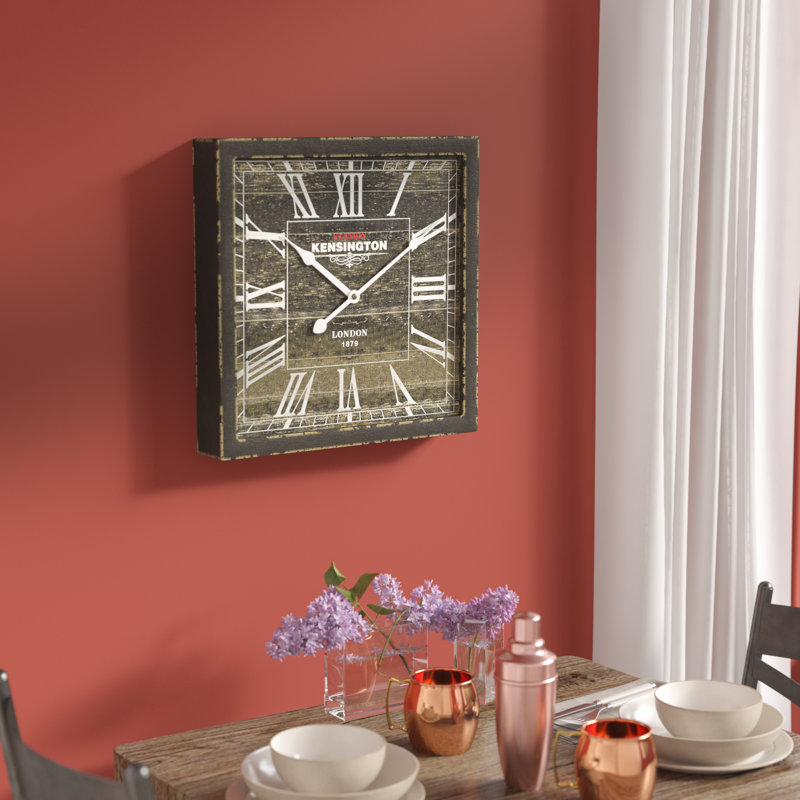 Phillina Wall Clock, Black