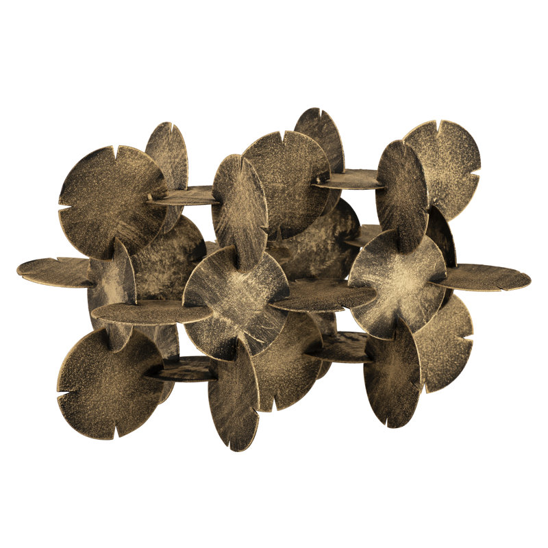 Flint Sculpture - Antique Brass