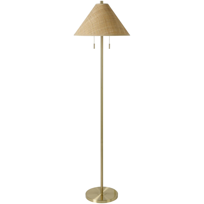 Lampe sur pied traditionnelle 66 po Donati