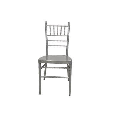 Chaise d'appoint empilable en tissu Adejah