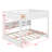 Queen Over Queen Bunk Bed With Cabinets And USB Ports-1796942058