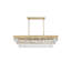 Lustre rectangulaire 48 pouces Iva -243135846