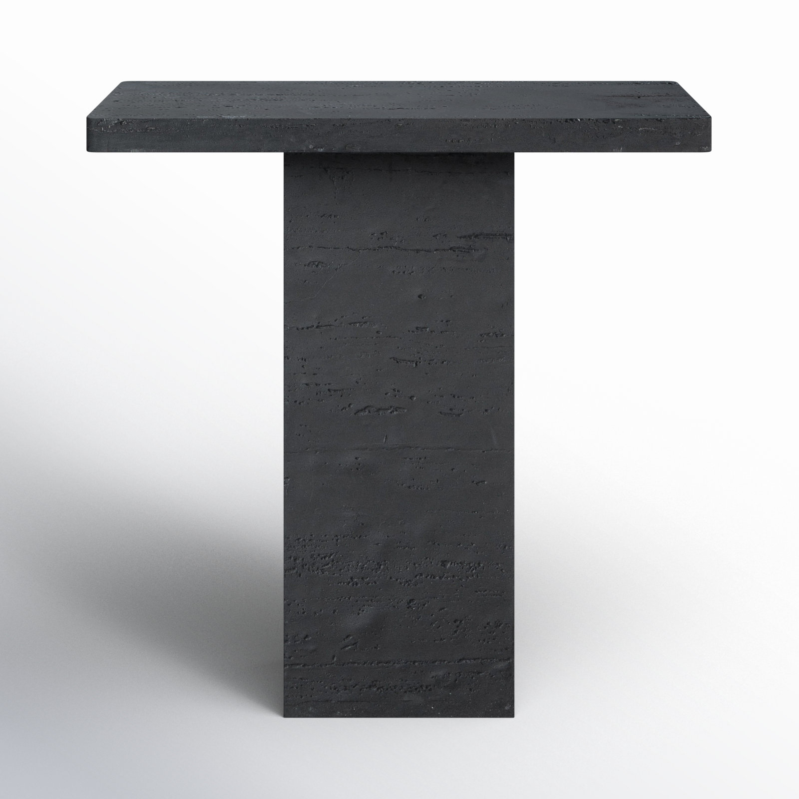 Mario Stone Single Coffee Table, Black