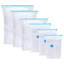 Vidaxl Vacuum Travel Bag Transparent Plastic 70 X 50 Cm Collapsible