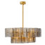 Chandelier Silvano Smoke Glass