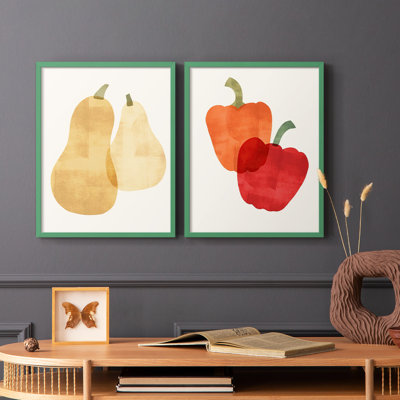 Organic Veg VI-Premium Framed Print -Ready to Hang - No Nails Required - No Nails Required