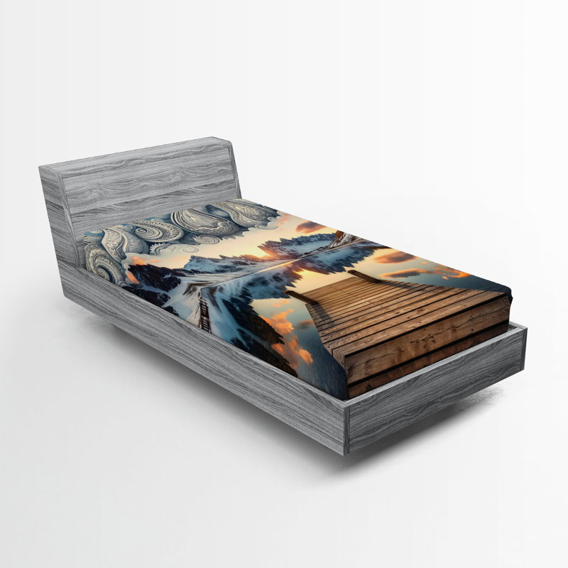Drap-housse Ambesonne, Drap-housse de taille simple