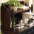 Black Solid Wood Sideboard