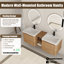 Ensemble de meuble-lavabo double 60 po avec plateau en céramique Walden-1636954736-1626737977