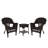 Goodman Wicker 2 - Person Patio Conversation Set-322671792