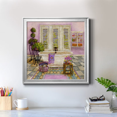 Sunny Day Bath I - reproduction d'art sur toile