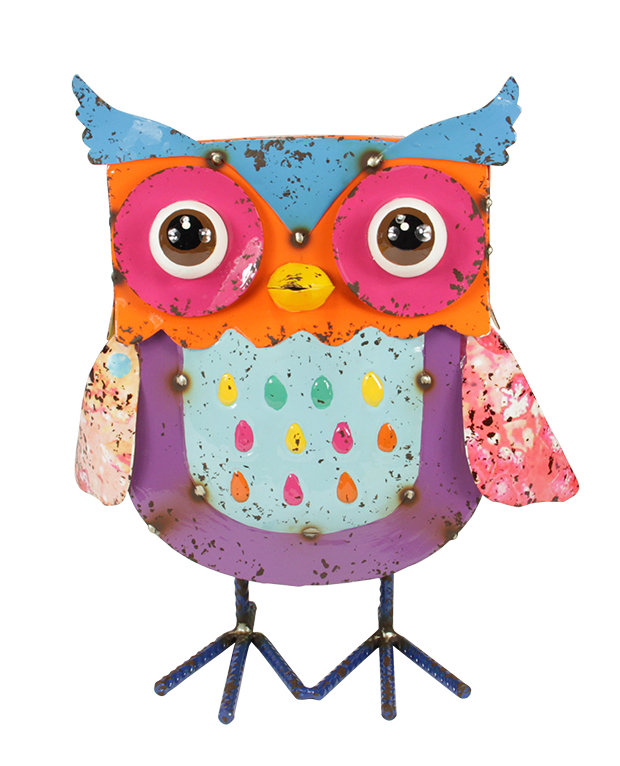 Figurine de jardin 10 po multicolore